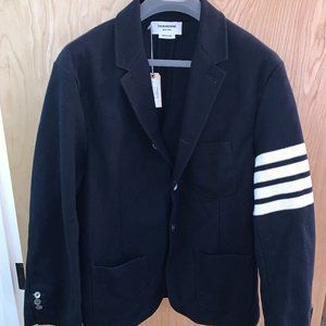 Thom Browne Navy Sport Coat
